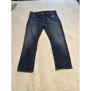 Levi's 559 Medium Blue Relaxed Straight Fit Men's Red Tab Jeans Size 40 X 30